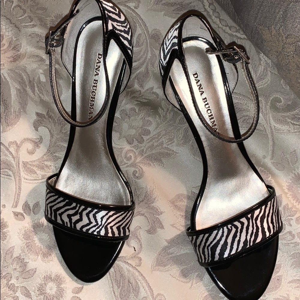 Zebra Print / Satin with Patent Leather shoes